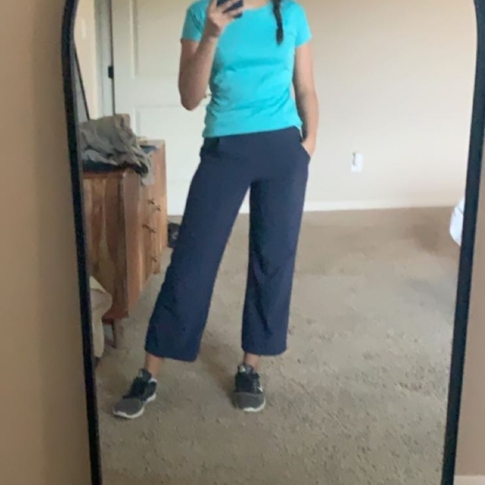 Wide legged Eddie Bauer pants